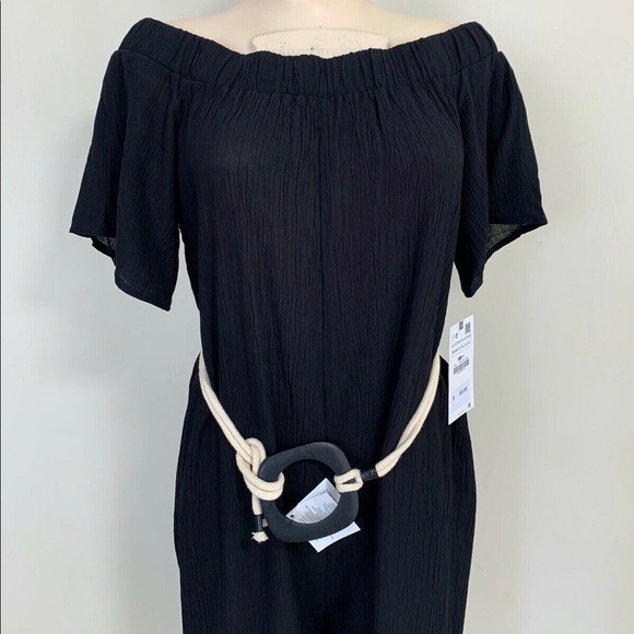 ZARA - Off the shoulder Jumpsuit - Picture 2 of 5